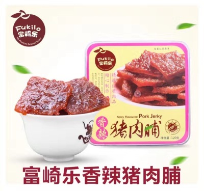 富崎乐猪肉脯 120g*2 黑椒味