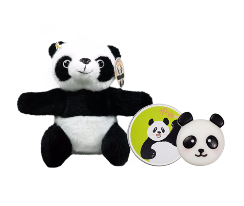 中华 熊猫抱抱皂套装（熊猫玩偶*1+熊猫皂50g*1）