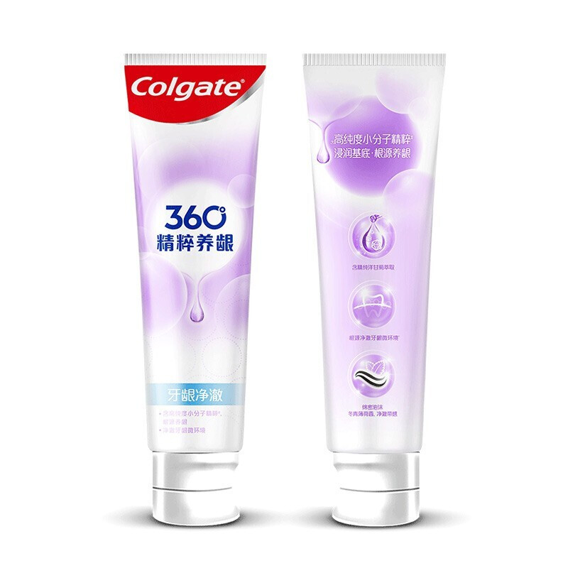 高露洁 360精粹深洁抑制牙菌斑120g