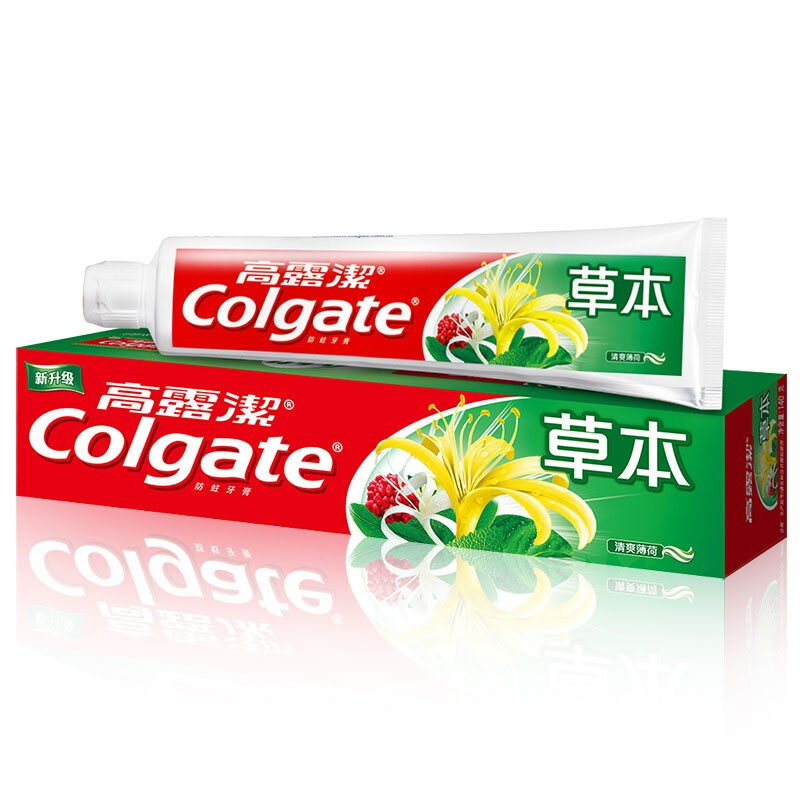 高露洁牙膏 草本140g