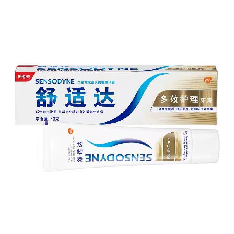 舒适达牙膏 多效护理70g