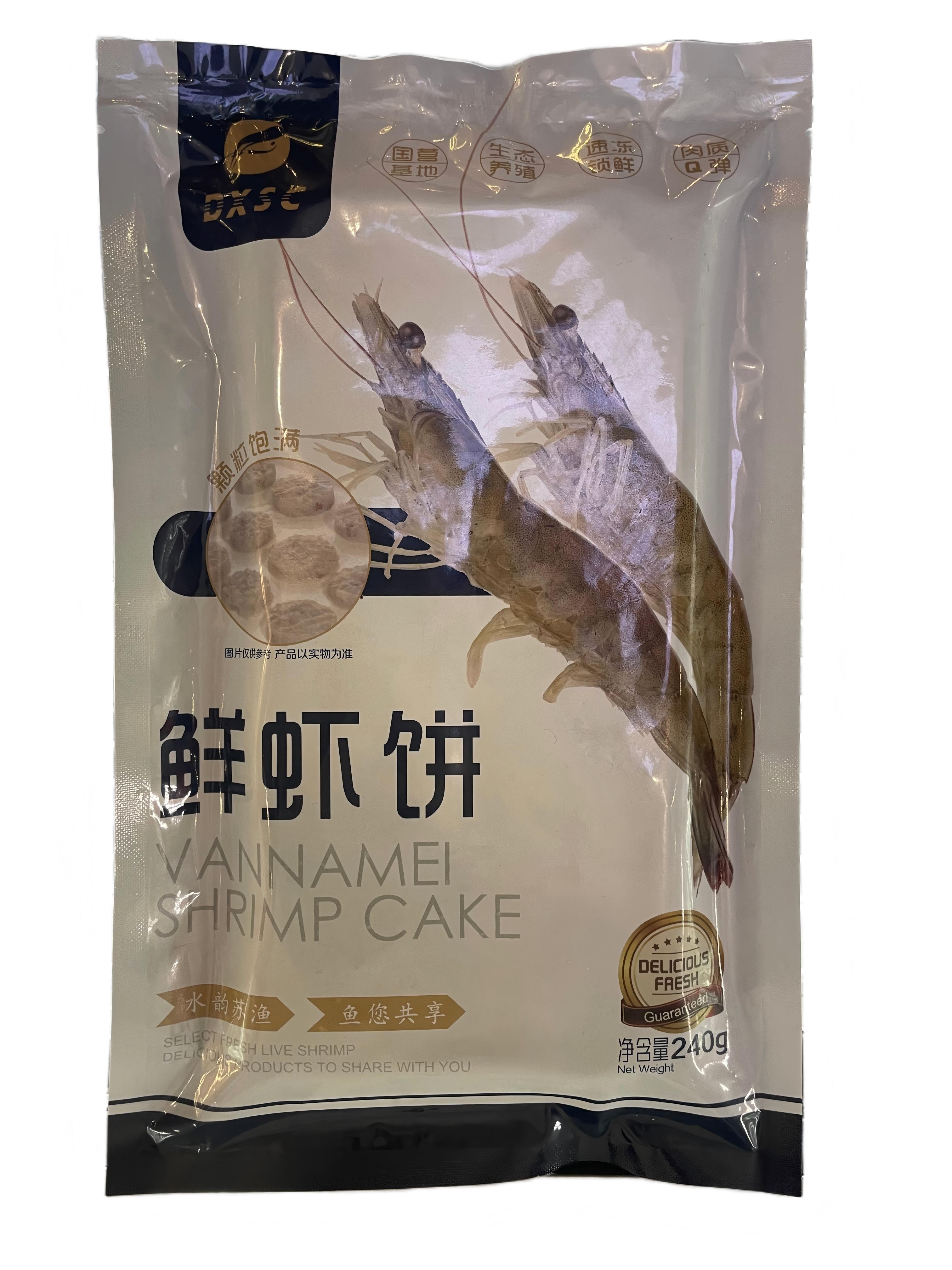 苏垦渔业 鲜虾饼 240g